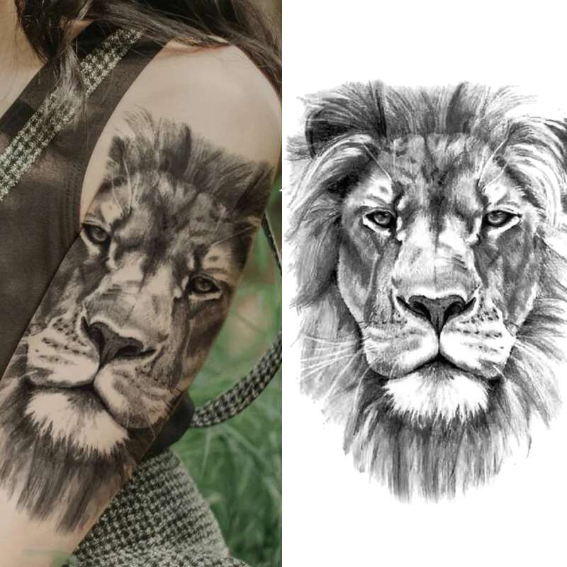 Lion done by Me a couple weeks ago at Dark Age Tattoo Studio (Denton). Hope  you guys like it ♥ : r/tattoo